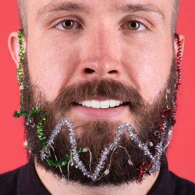 Toffe Accessoires - Kerstlichtjes voor in je baard
