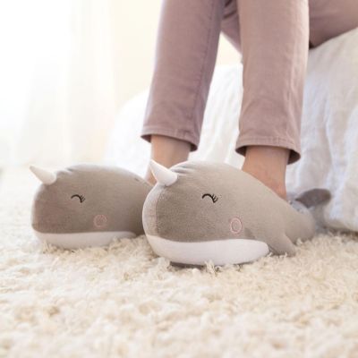 Verwarmde walvis huisslippers Verwarmde walvis huisslippers