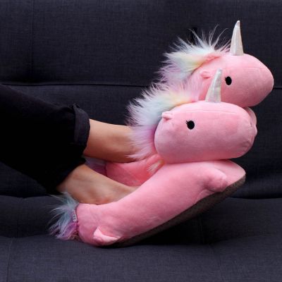Verwarmde Eenhoorn Pantoffels Verwarmde Eenhoorn Pantoffels